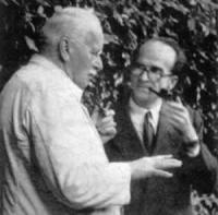 Mircea Eliade si Karl Gustav Jung, in Ascona,1952